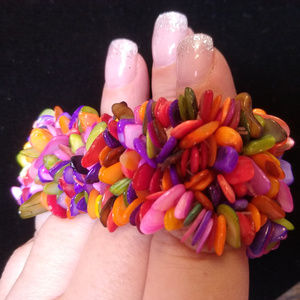 3/$10 Multi Color Shell Bracelet
